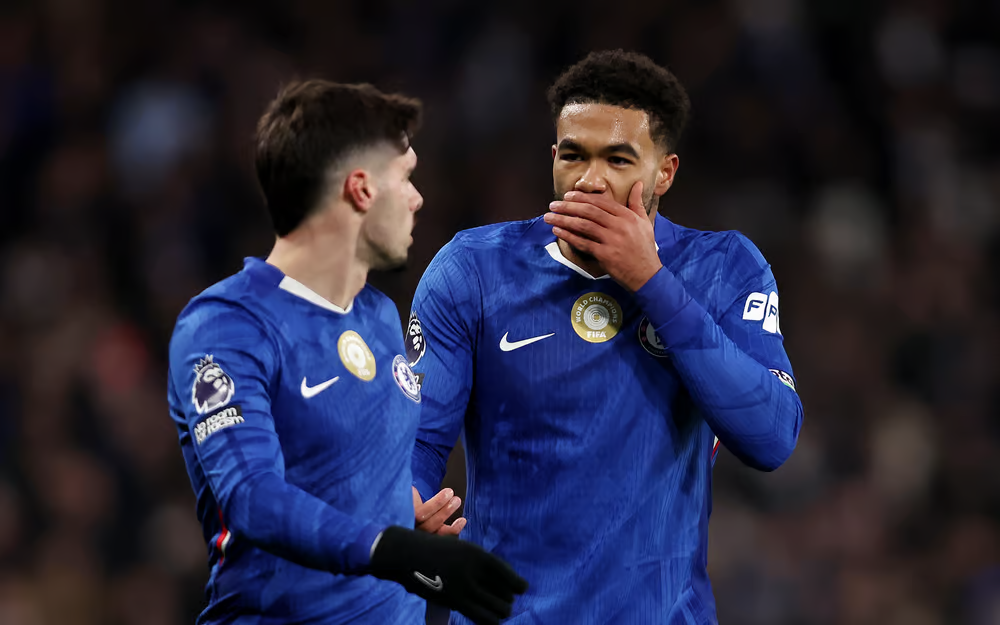 Reece James and Pedro Neto.